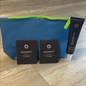 Monat Rejuvabeads Hair Care Set with Blue Bag